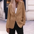 thumbnail image 6 of SDNall Jackets for Women, Blazer Jackets for Women, Fall Jackets for Women, Womens Bussiness Casual Blazers Open Front Long Sleeve Work office Blazer Jacket with Shoulder Pads Fall Fashion 2024, 6 of 9