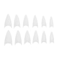 thumbnail image 4 of 504pcs False Nail Tips, Ultra Thin Breathable Clear Nail Extension Tips Professional Nail Art Display Tips For Nail Salon Clear, 4 of 8