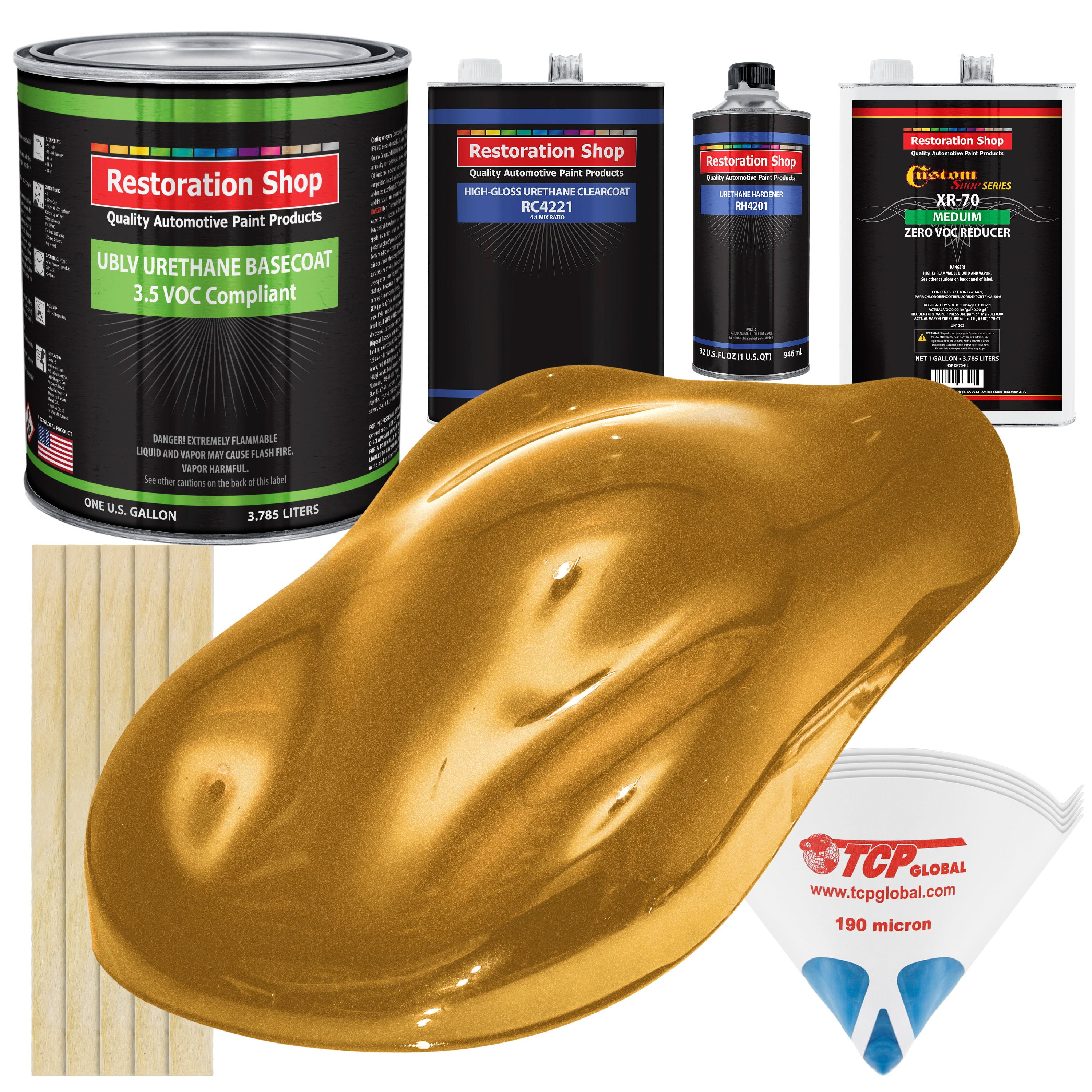 Autumn Gold Metallic Gallon Kit Low VOC URETHANE BASECOAT Car Auto