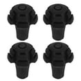thumbnail image 1 of Luxshiny Rubber Tips For Trekking Poles Black Protective Replacement For Hiking Accessories, 1 of 8