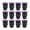 Black(12pcs), variant on 12 Pack Halloween Light Up Skull Cups, LED Glowing Skull Black Plastic Tumblers, Spooky Lighted Drinking Cups for Halloween Party Supplies Table Decor