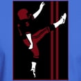 thumbnail image 3 of CafePress - FOOTBALL *18* {Crimson} Dark T Shirt - Men's Classic Graphic Cotton T-Shirt, 3 of 4