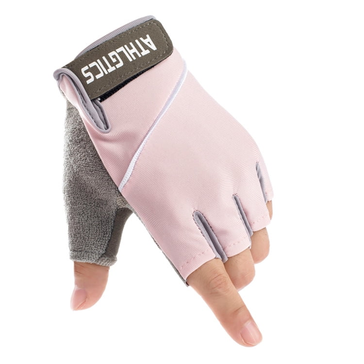 Fingerless Gloves Non-slip Ultrathin Half Finger Outdoor Bicycle Gloves US 