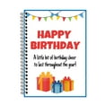 thumbnail image 2 of Gnwei Cute 1st Birthday Card Gift, Birthday Gift Card Book 11.4 x 11.2 Inch Booklet to Hold Gift Cards Organizer Greeting Card Album Keeper Personalized for Birthday Party Favors, 2 of 2