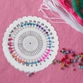 thumbnail image 3 of 1 Ensemble Rond Kumihimo Disque Bracelet Assiette Tricotée avec Broche de Positionnement, 3 of 9