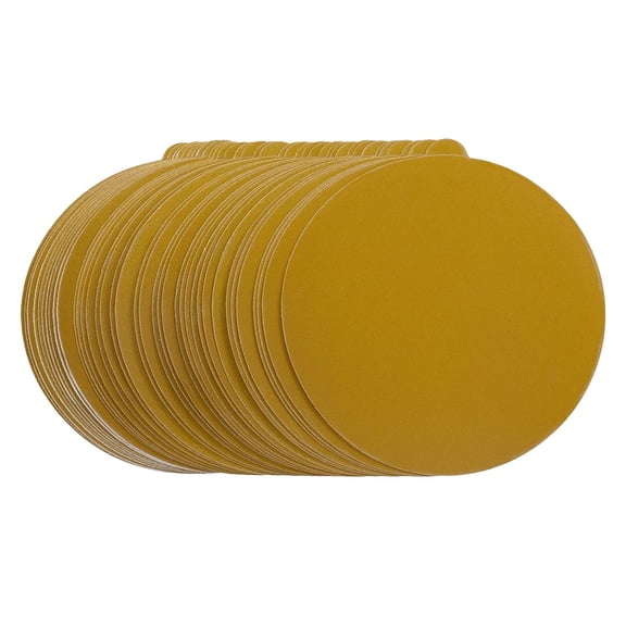 S SATC 50Pcs Sanding Discs  PSA Sandpapers 6 inch, 320 Grit Abrasive for Smoothing and Finishing Surfaces