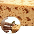 thumbnail image 6 of Clearance！FNGZ Cleaning Large Car-Washing Sponge Washing Block Cleaning Sponge Coral Extra Honeycomb Cleaning Supplies Yellow, 6 of 9