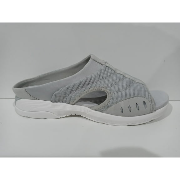 Easy Spirit Women's Traciee 2 Slide Sandal Grey 050 11 Wide Pair Of Shoes