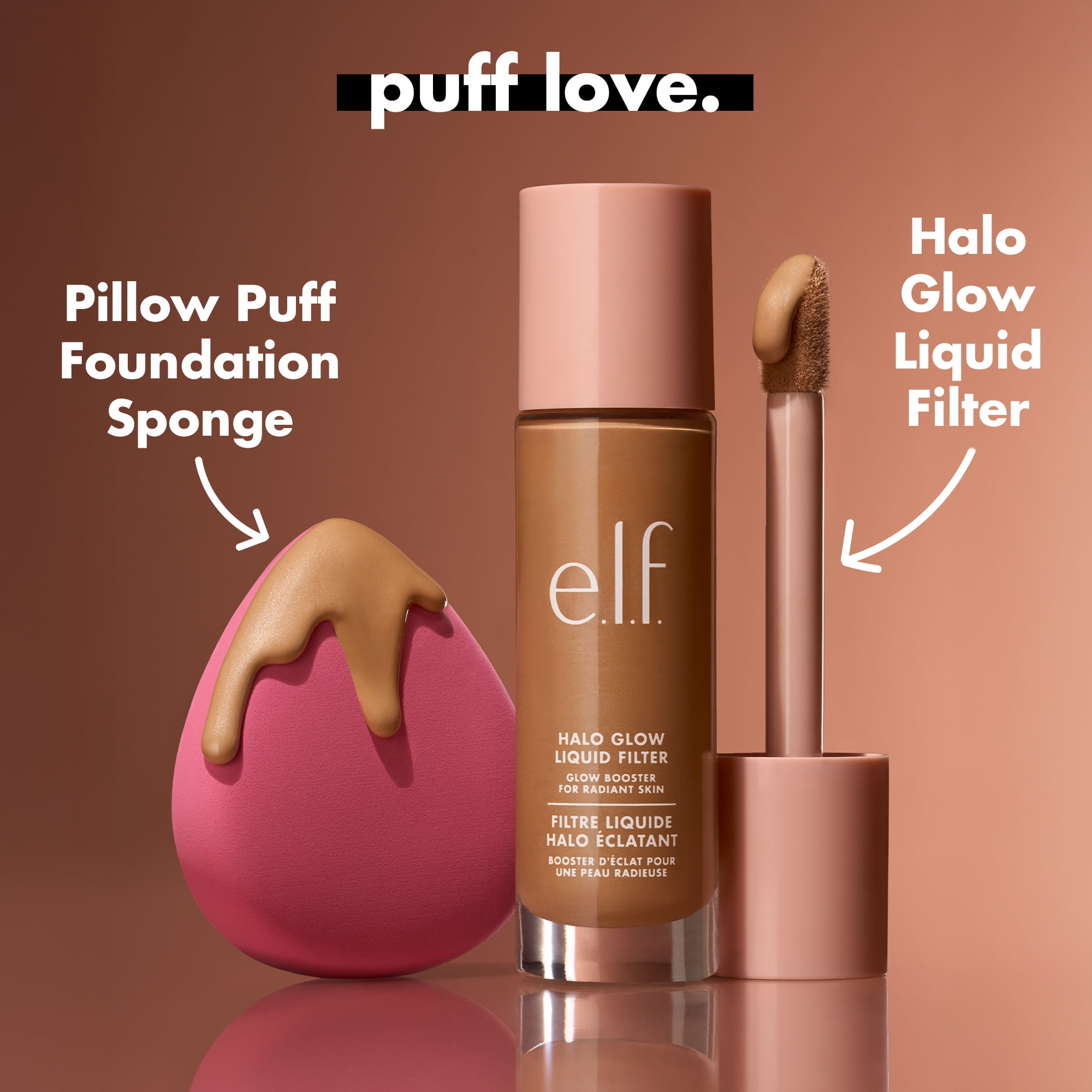 e.l.f. Pillow Puff Foundation Sponge, 1 Piece