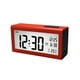 thumbnail image 1 of Lcd Reloj de Escritorio Despertador Calendario Temperatura Termómetro rojo, 1 of 4