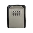 thumbnail image 1 of Mini Key Lock Box Wall Mounted Alloy Safe Organizer 4 Digit Combination Key Storage Security Lock Case for Indoor Outdoor ,Your Exclusive Wealth Manager, 1 of 6