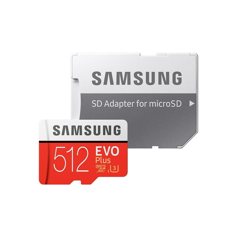 Samsung Evo Plus 512GB MicroSDXC Memory Card - Walmart.com