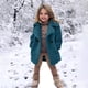 thumbnail image 4 of Chaqueta de forro polar SDJMa para niñas pequeñas, abrigo cálido para otoño e invierno, chaqueta de abrigo, 4 of 5
