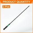 thumbnail image 3 of 2pcs #1 Impact Phillips Screwdriver Bit PH1 1/4" Hex Shank 8" (200mm) Long 0.1" Rod Magnetic Cross Head Drill Bits S2 Steel Industrial Screw Driver for Impact Power Drivers, 3 of 7