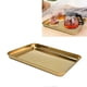 thumbnail image 4 of Stainless Steel Flat Bottom Rectangular Tray for Restaurant & Home Use, 4 of 5