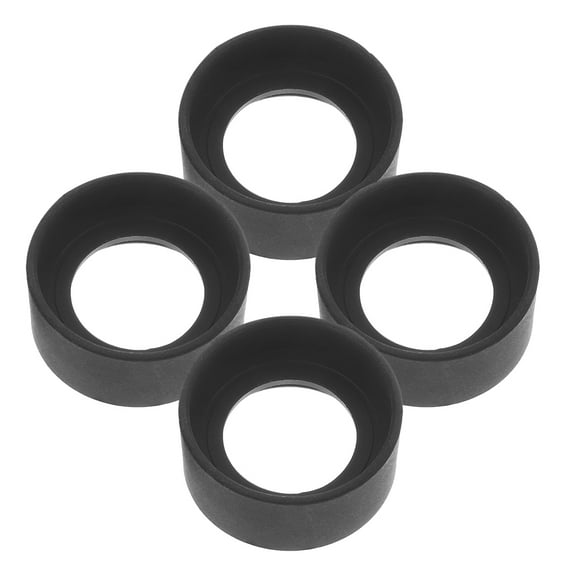 CIMAXIC 4pcs Eyepiece Shields Rubber Cover for Microscope Use in Travel and Nap Time