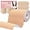 Cream 6 INCH, variant on 5 inch Wide XL Boob Tapes, Breast Lift Tape Extreme Hold ddd with 2 Reusable Nipple Covers 10 Disposable Nipple Pasties Light Brown