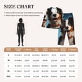 thumbnail image 4 of Logiee Playful Smile Cute Dog Print Womens Pajamas Set,Long Sleeve Sleepwear,Button Down Lounge Set 2 Pieces,Soft Nightwear Pjs Set-Medium, 4 of 7