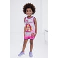 thumbnail image 2 of Conjunto de camiseta deportiva sin mangas y pantalones cortos Paw Patrol Skye para niñas pequeñas, 2 of 6