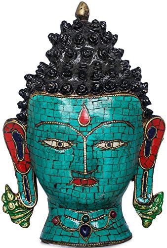 Exotic India Tibetan Buddhist Deity Gautama Buddha Brass Statue