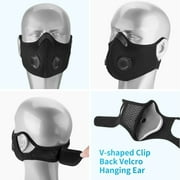 Outdoor Anti-dust Half Face Mask Mouth-muffle Windproof for Bicycle Skiing Mountain Mask (2 PIECES)