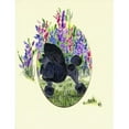 thumbnail image 1 of Carolines Treasures SS8077CHF Poodle Flag Canvas - House Size, 1 of 4