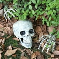 thumbnail image 3 of OUSITAID Halloween Decoration Skull Hand Bone Simulation Skeleton Props Bar Secret Room Horror Skeleton Decoration, 3 of 4