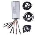 thumbnail image 2 of Sine  Controller, DC36V 48V Grooved Housing Electric Bike Motor Controller  For 1000W 1500W Motor, 2 of 8