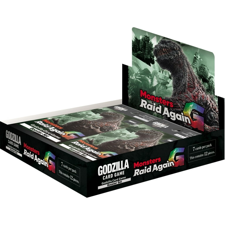 Monsters Raid Again G [BP02] Godzilla Card Game Booster Box