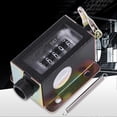 thumbnail image 5 of Mini Mechanical Manual Counter Counting 5 Digits Arithmometer Macaron, 5 of 5