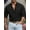 Black, variant on Men's Casual Dress Shirts Long Sleeve Denim Work Shirt Button Down Plaid Collar Cowboy Shirts Regular Fit Black M