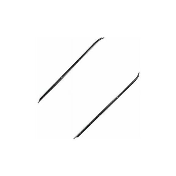 Door Window Belt Weatherstrip Set 2 Piece Set - Compatible with 1970 - 1981 Chevy Camaro 1971 1972 1973 1974 1975 1976 1977 1978 1979 1980