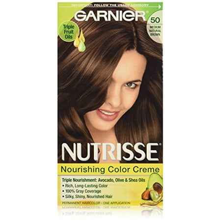 Garnier Nutrisse Nourishing Hair Color Creme 50 Medium Natural