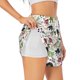 thumbnail image 1 of Balery Cute Dinosaurs Pantalones cortos deportivos para mujer con forro y dos bolsillos, elásticos, para entrenamiento, gimnasio, yoga-Small, 1 of 7