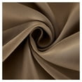 thumbnail image 6 of 54"x95" Blackout Kenneth Energy Saving Grommet Curtain Panel Barley Brown: Modern Polyester Curtain, 6 of 7