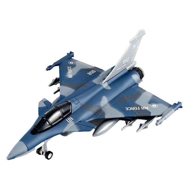 Avión De Juguete Metálico Con Retroceso – Modelo De Simulación Para Niños De 4 A 6 Años, Regalo De Cumpleaños O Recompensa De Aprendizaje