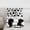 Black White S, variant on Homewish Boys Honeycomb Abstract Bedding Comforter Set, Monogrammed S Twin Comforter Sets, Black White Initial Letter Reversible Bedding Set, Super Cozy Room Decor, 2-Piece
