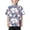 Glisme Pink524, variant on Glisme Boys Hawaiian Shirt Collar Print Button Beach Shirt Summer Short Sleeved Top Purple Tops Size 5-6 Years