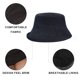 thumbnail image 5 of Sombrero de pescador de pana unisex de moda suave cálido ligero al aire libre pescador divertido escapada de vacaciones, 5 of 5