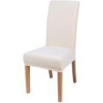 thumbnail image 1 of Velvet Stretch Dining Room Chair Covers Soft Removable Dining Chair Slipcovers Set of 2, Dawn, 1 of 7