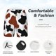 thumbnail image 3 of Fotbe Brown Black Cow Traje de Baño para Hombre – Shorts de Natación de Secado Rápido con Forro y Bolsillos-XX-Large, 3 of 6