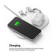Ringke Air & Shoulder Strap Case Compatible with iPhone 12 mini, Lightweight Thin TPU Cover with Shoulder Strap - Clear / Black