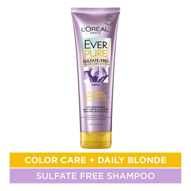 L'Oreal Paris EverPure Blonde Shampoo Sulfate Free, 8.5 fl. oz