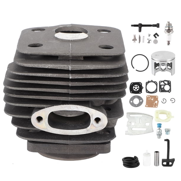 Kit de carburador de motosierra NikouMX Pistón de cilindro de 54 mm