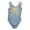 Light Blue, variant on Pitauce Little/Big Girls Sleeveless Leotards with Butterfly Wing Back for Ballet Dance Costome for 3-18 Years
