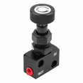 thumbnail image 2 of Car Brake Proportioning Valve, Universal 150PSI - 1200PSI Pressure Regulator, Aluminum Exhaust Control Valve, 2 of 7