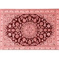 thumbnail image 1 of Ahgly Company Indoor Rectangle Medallion Red Traditional Area Rugs, 8' x 12', 1 of 4