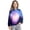 Sky Blue, variant on SOFTCCLO Girls Hoodies Galaxy Star Print Loose Pullover Hoodie Top Trendy Comfort Hoodies for Girls Size 3-4Y