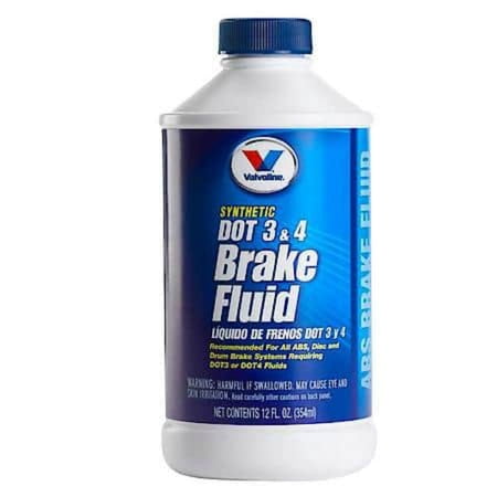 1PC-Valvoline 601457 Synthetic Dot 3 & 4 Brake Fluid, 12 Oz