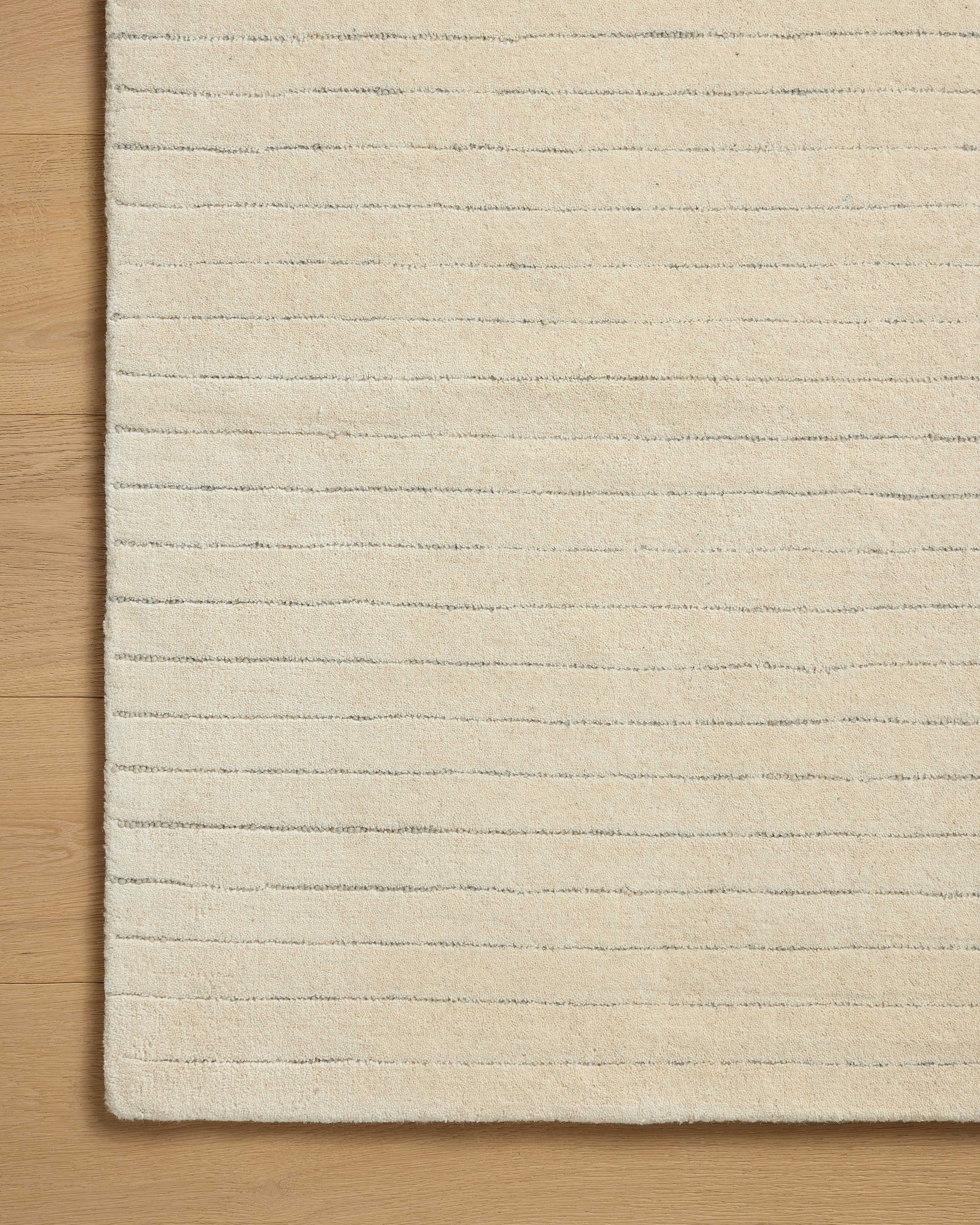 Chris Loves Julia x Loloi Henry Ivory / Dove 2'-6" x 9'-9" Runner Rug